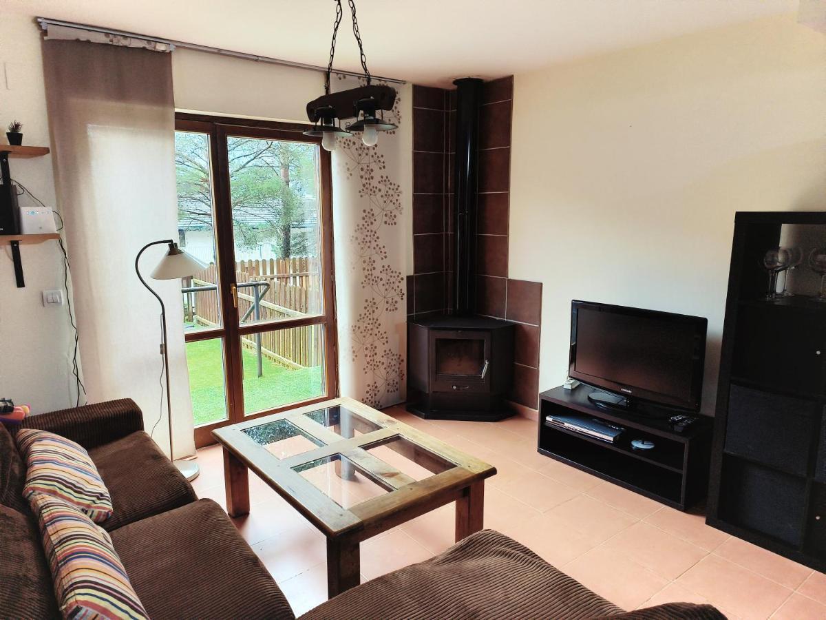 Duplex Con Jardin En Pirineos, Totalmente Equipado Daire Villanúa Dış mekan fotoğraf