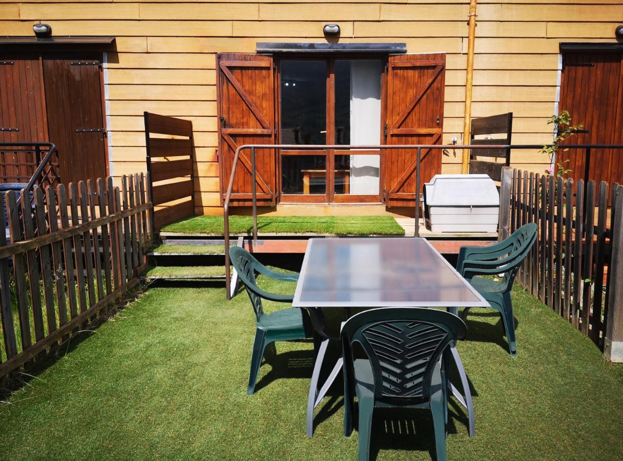 Duplex Con Jardin En Pirineos, Totalmente Equipado Daire Villanúa Dış mekan fotoğraf